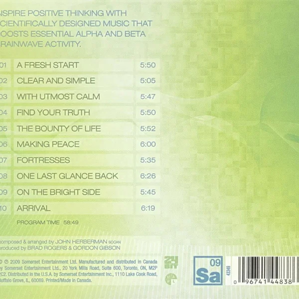 Music to Inspire Positive Thinking