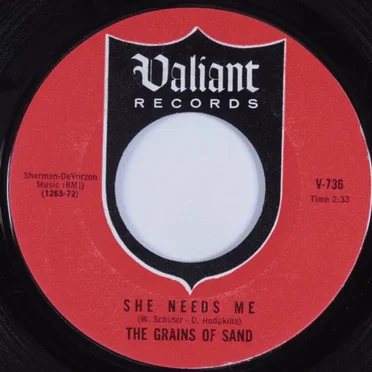 That's When Happiness Began / She Needs Me by The Grains of Sand - album cover