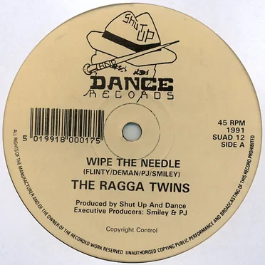 Wipe The Needle by The Ragga Twins - album cover
