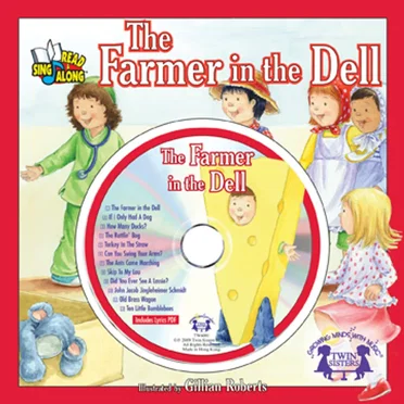 The Farmer in the Dell by Twin Sisters - album cover