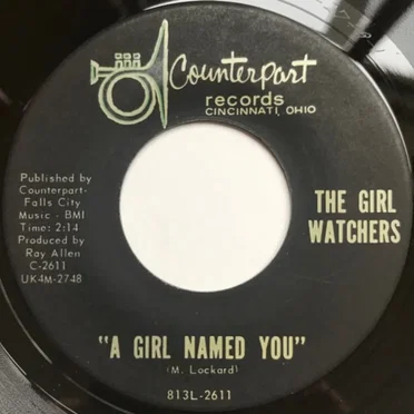 A Girl Named You / That Girl In The Window by The Girl Watchers - album cover