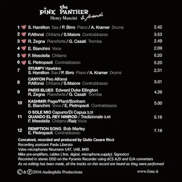 The Pink Panther & Friends by Various Artists - album cover