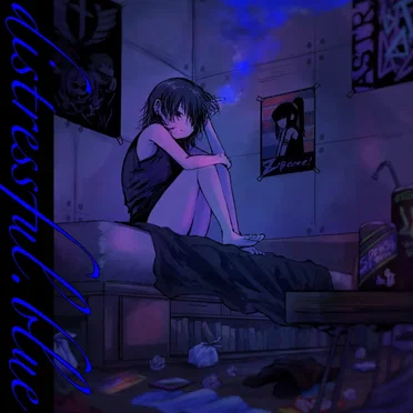 distressful blue by Various Artists - album cover