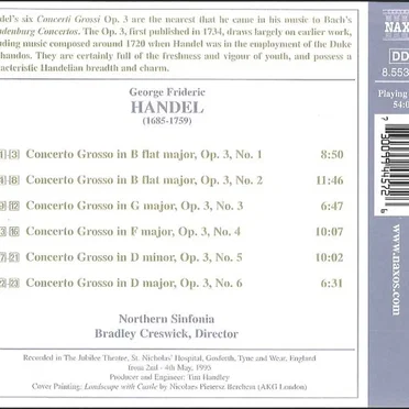 Concerti Grossi, op. 3, nos. 1-6