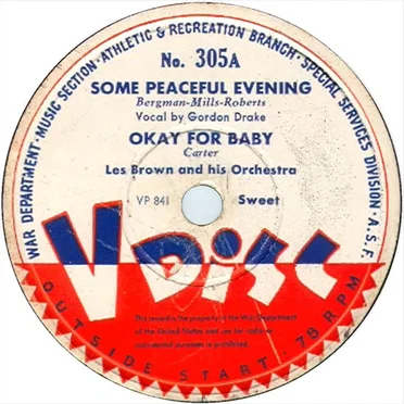 Some Peaceful Evening / Okay for Baby / There Are No Wings on a Foxhole / Lili Marlene by Various Artists - album cover