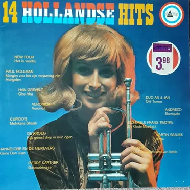 14 Hollandse hits by Various Artists - album cover