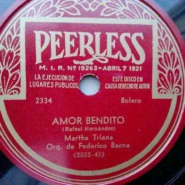 Amor bendito / Sensación