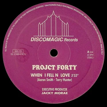 When I Fell in Love / Ambient One by Project Forty - album cover