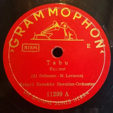 Tabu / Leise rauscht das Meer by Erhard Bauschke Hawaiian Orchester - album cover