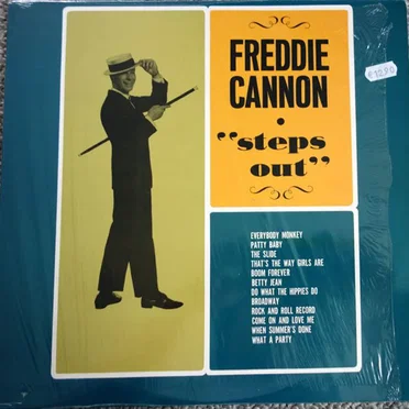Steps Out by Freddy Cannon - album cover