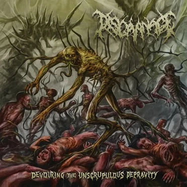 Devouring The Unscrupulous Depravity by Discarnage - album cover