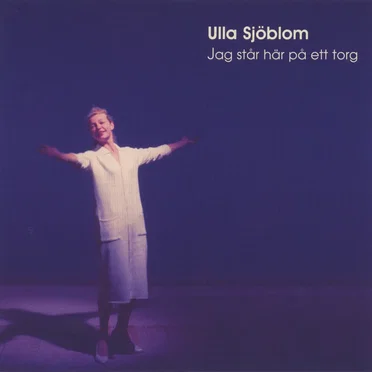 Jag står här på ett torg