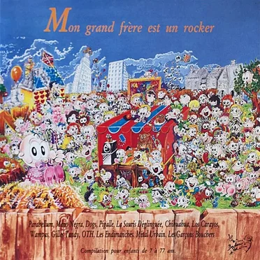 Mon grand frère est un rocker by Various Artists - album cover