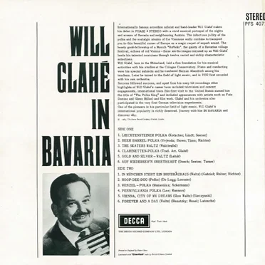 Will Glahé in Bavaria