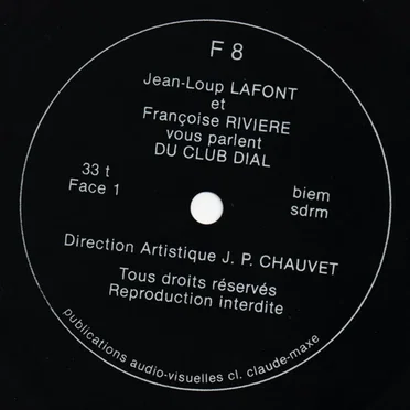 Jean-Loup Lafont et Françoise Rivière vous parlent du Club Dial