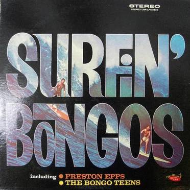 Surfin' Bongos by The Bongo Teens - album cover