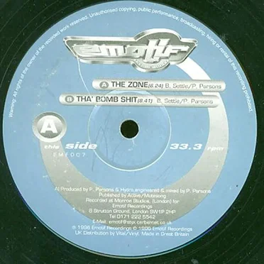 The Zone / Tha’ Bomb Shit by Hydro - album cover