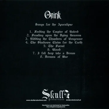 Songs for the Apocalipse
