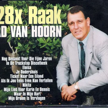 28x raak by Ad van Hoorn - album cover