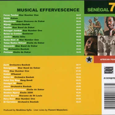 Sénégal 70: Musical Effervescence by Various Artists - album cover