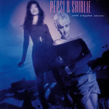 All Right Now by Pepsi & Shirlie - album cover