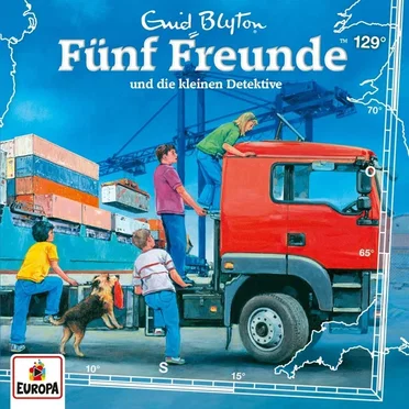 Fünf Freunde, Episode 129: und die kleinen Detektive by Enid Blyton - album cover