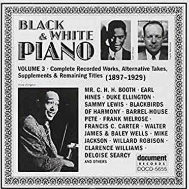 Black And White Piano, Volume 3: (1897-1929) by Various Artists - album cover