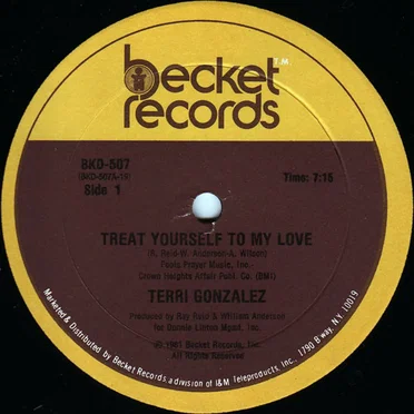 Treat Yourself to My Love by Terri Gonzalez - album cover