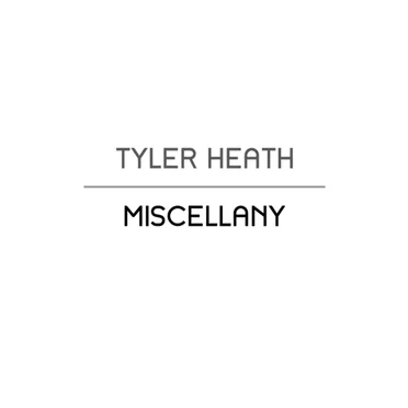 Miscellany by Tyler Heath - album cover