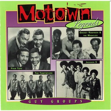 Motown Legends: Guy Groups by Various Artists - album cover