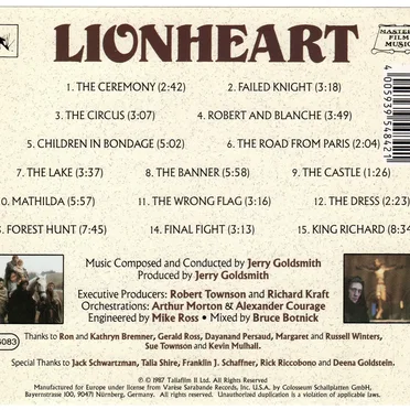Lionheart: The Epic Symphonic Score