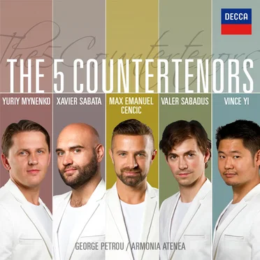 The 5 Countertenors by Various Artists - album cover