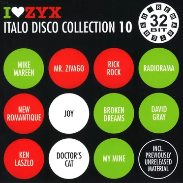 I♥ZYX: Italo Disco Collection 10 by Various Artists - album cover