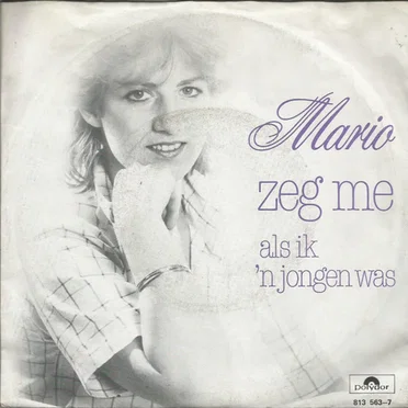 Zeg me by Mario - album cover