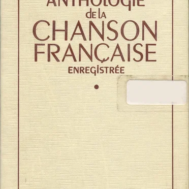 Anthologie de la chanson française traditionnelle by Various Artists - album cover