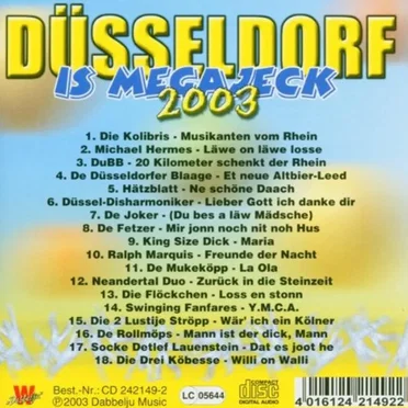 Düsseldorf is megajeck 2003 by Various Artists - album cover