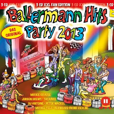 Ballermann Hits Party 2013 by Various Artists - album cover