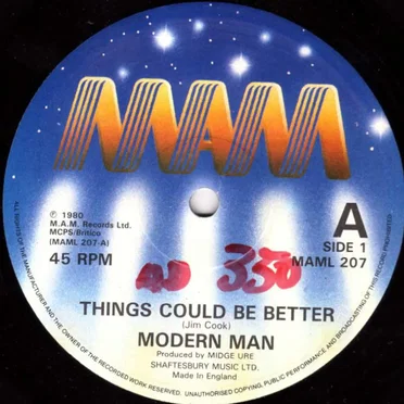 Things Could Be Better by Modern Man - album cover
