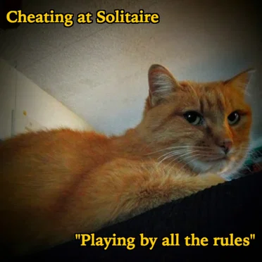 Playing by All the Rules by Cheating at Solitaire - album cover