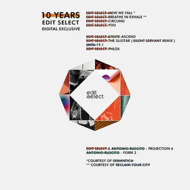 10 Years Edit Select - Digital Exclusive by Various Artists - album cover