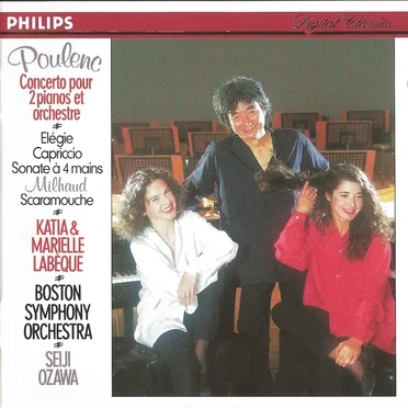 Poulenc: Concerto pour 2 pianos et orchestre / Milhaud: Scaramouche