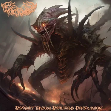 Depravity Through Debilitating Deformation by Black Mass - album cover