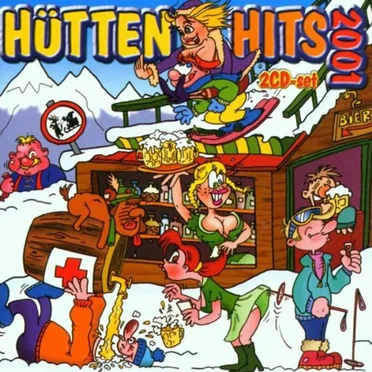 Hütten Hits 2001 by Various Artists - album cover