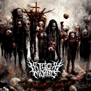 The Infinite Carnage by Rigor Mortis - album cover