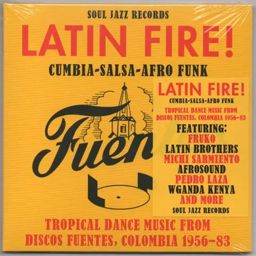 Latin Fire! Tropical Dance Music From Discos Fuentes, Colombia 1956-83 by Various Artists - album cover