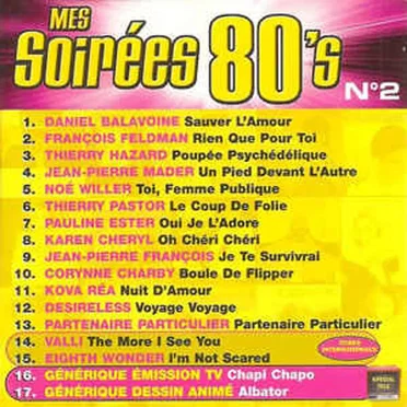Mes soirées 80's N°2 by Various Artists - album cover