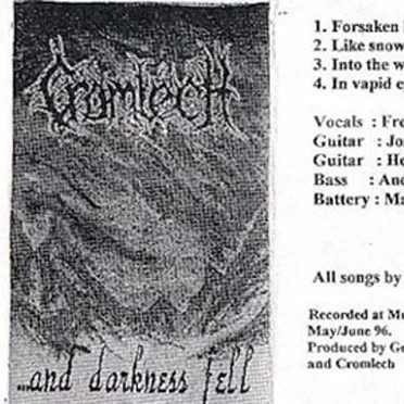 …and Darkness Fell by Cromlech - album cover
