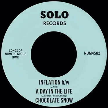 Inflation b/w A Day in the Life by Chocolate Snow - album cover