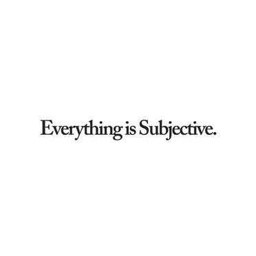 Everything is Subjective. by VNDRE - album cover