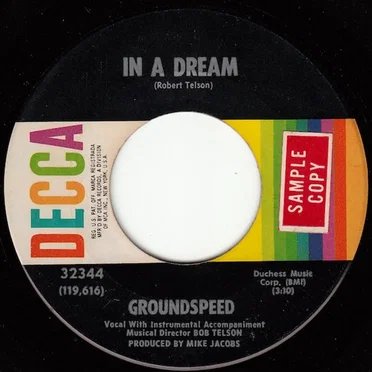 In A Dream / L-12-East by Groundspeed - album cover